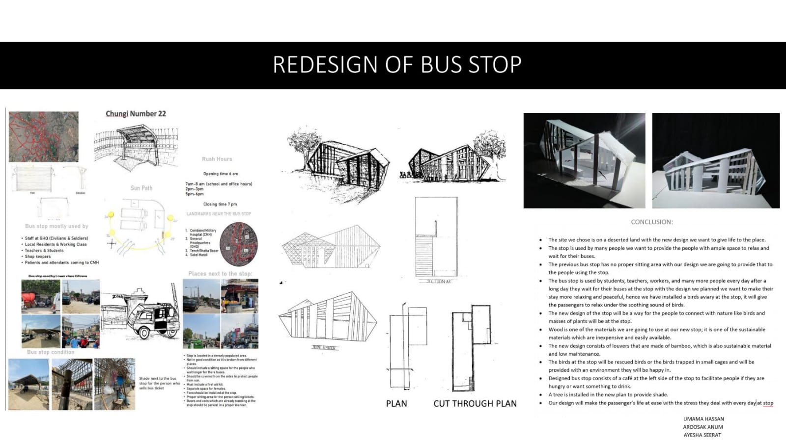 Bus stop Redesign