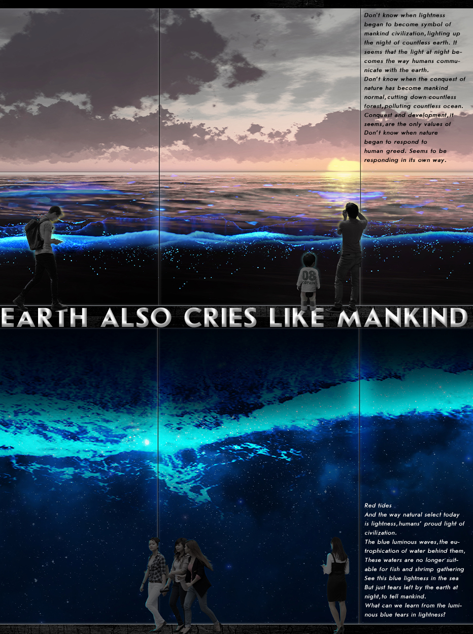 Earth also cries like mankind